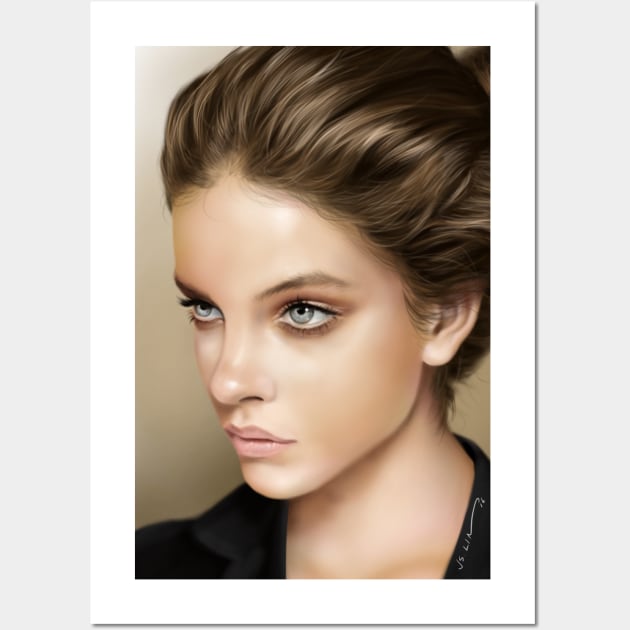 Barbara Palvin Wall Art by JinsungLim